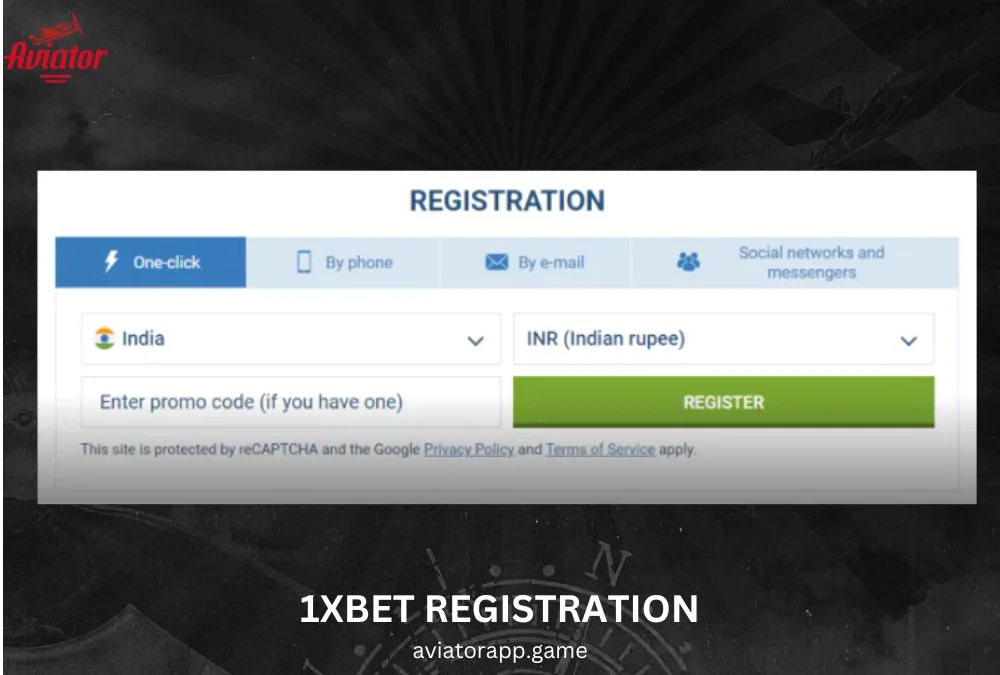 1xbet registration