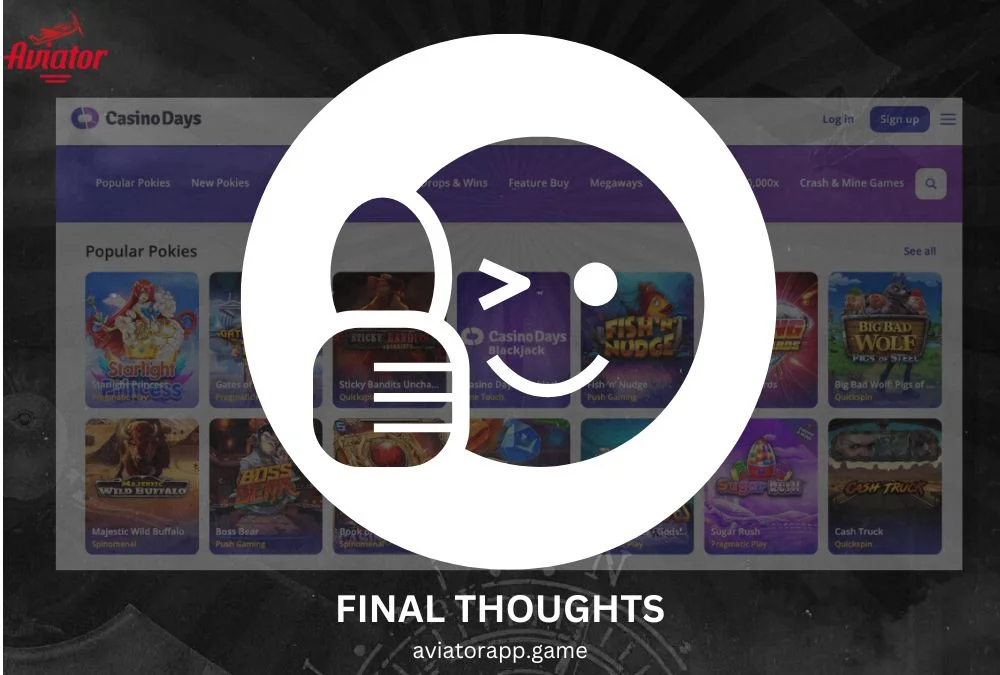 final thoughts