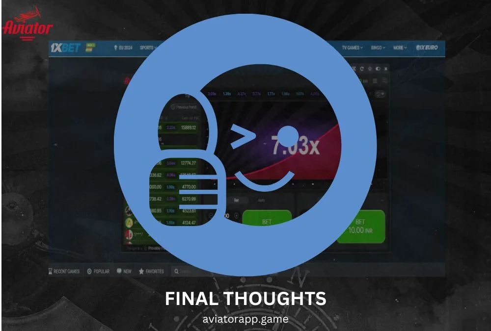 final thoughts