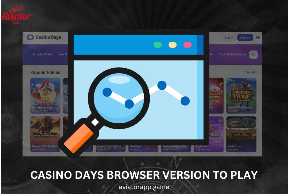 play casino days aviator on browser