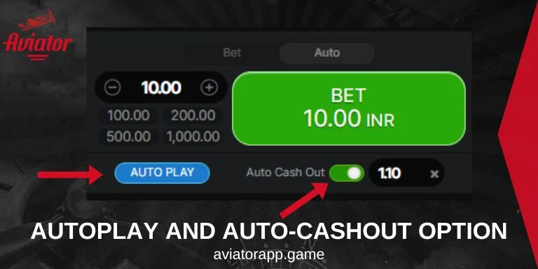 Autoplay and Auto-Cashout Option