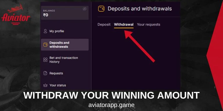 Withdraw Your Winning Amount