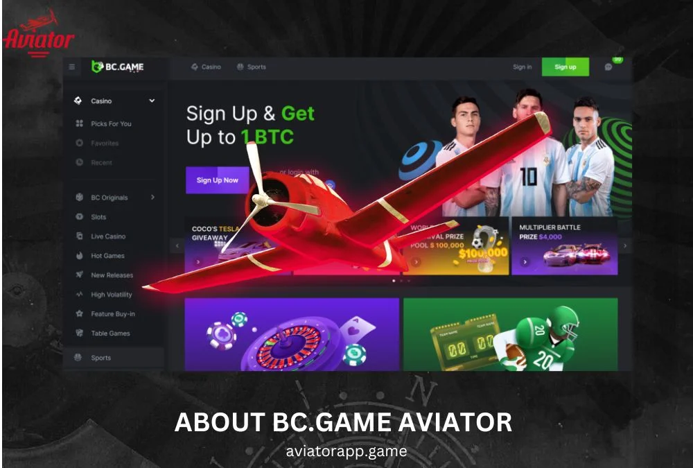 about bc.game aviator